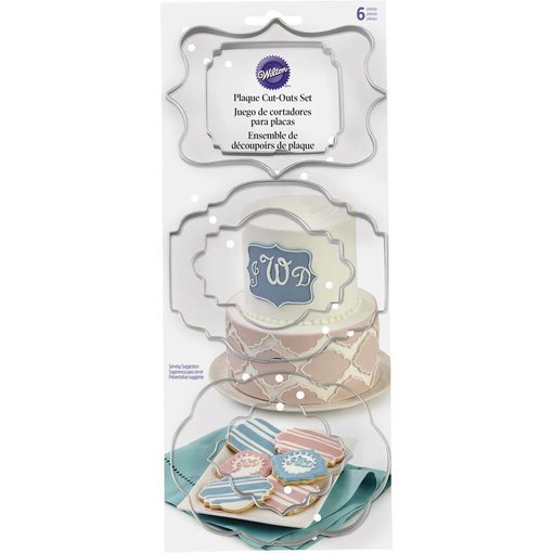 Wilton Wilton Plaque Fondant Cut-Outs Set