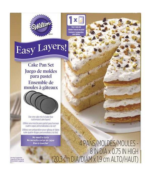 Wilton Ensemble de moule à gâteau 8" Easy Layers! de Wilton