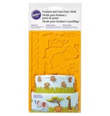 Wilton Moule à animaux de la jungle pour fondant et pâte à gomme de Wilton