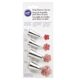 Wilton Wilton Drop Flowers Piping Tip Set