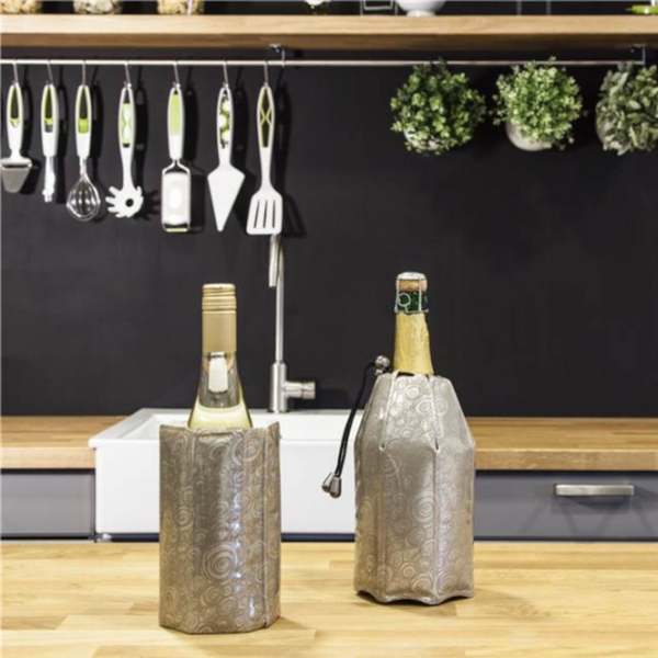 Vacu Vin Active Elegant Wine Cooler, Stainless Steel - Ares Kitchen and  Baking Supplies