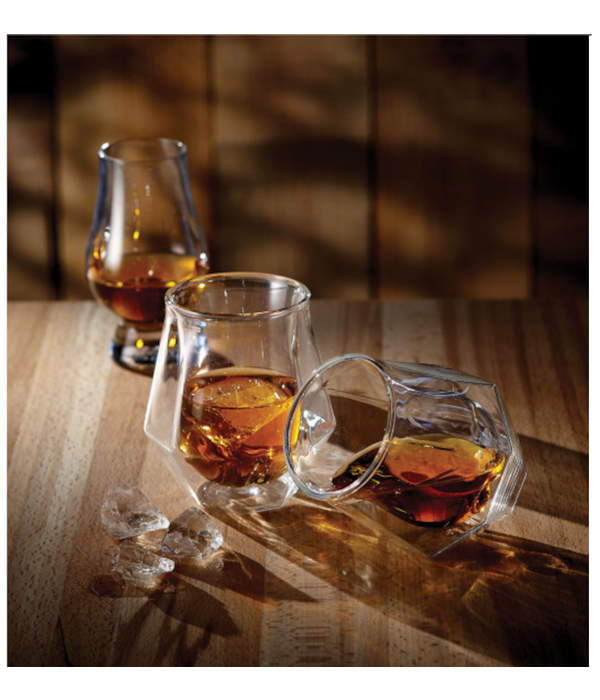 Ensemble de 2 verres à whiskey 'Double Double Diamond' de Brilliant - Ares  Accessoires de cuisine