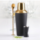 Trudeau 3pcs Black-Gold Cocktail Mixer Set