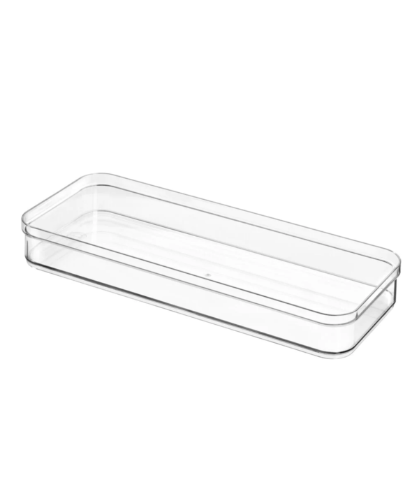 iDesign iDesign Crisp Drawer Organizer 6 x 15 x 2 in Clear