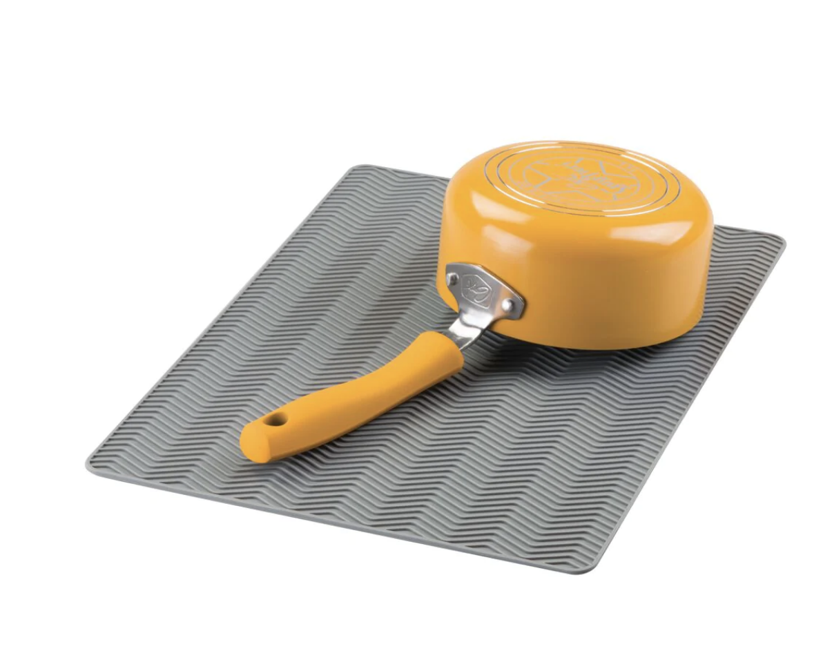 Tapis Égouttoir Vaisselle En Silicone, Tapis De Séchage Antidérapant Et Résistant à La Chaleur, Égouttoir Souple