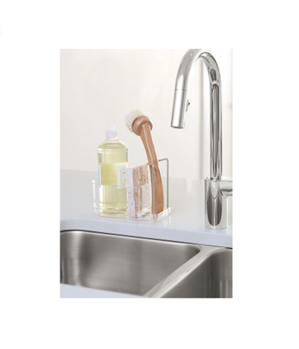 iDesign iDesign Ariel Kitchen Plastic Sink Caddy