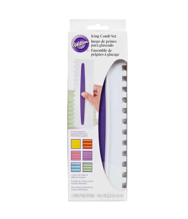 Wilton Wilton Icing Comb 3 Piece Set