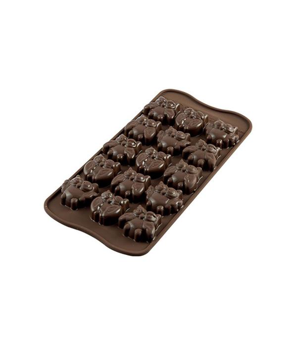 Silikomart Moule à chocolat Choco Gufi "Easy Choc" en silicone de Silikomart