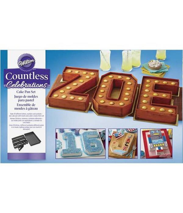 Wilton Wilton Countless Celebrations Cake Pan Set