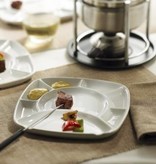 Trudeau Ensemble d'assiettes à fondue de Trudeau