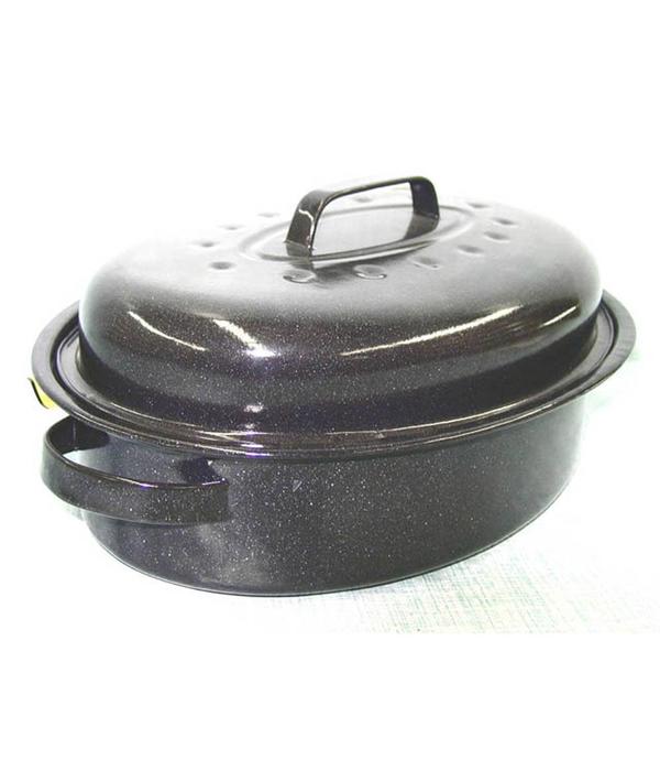 Henle Pro Oval Enamel Roaster