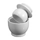 BUTTER CROCK & LID 3.75''