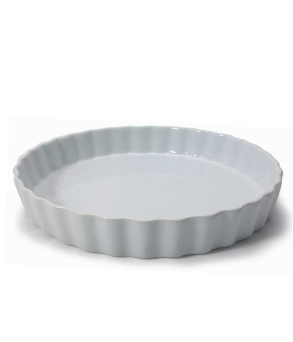 BIA Cordon Bleu BIA White Porcelain Quiche Dish, 10"