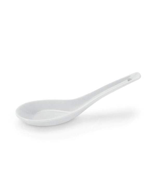 BIA Cordon Bleu LOTUS MISO SPOON, 6", WHITE