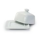 SQ. BUTTER DISH & COV. 4.5''