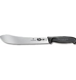 Victorinox Couteau boucher droit de 25 cm poignée en Fibrox de Victorinox