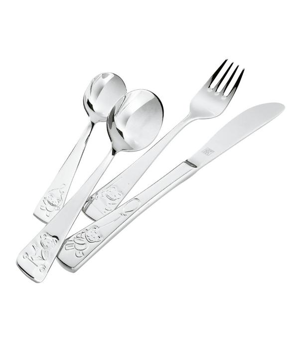 Zwilling ZWILLING Twin  4 Piece Teddy Children Flatware Set