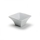 SQUARE FLARE BOWL, 4.5oz, WH