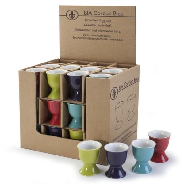 BIA Egg Cup, assorted colours, sold individually