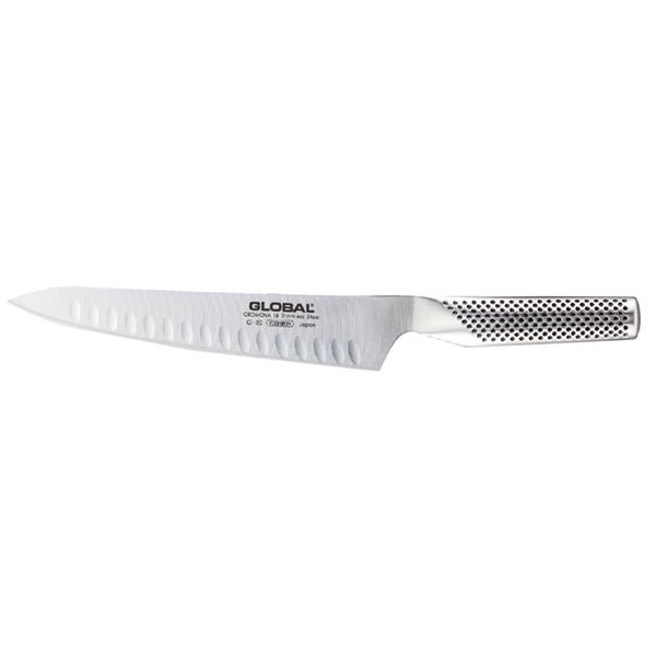 Global CARVING KNIFE FLUTED 21 CM