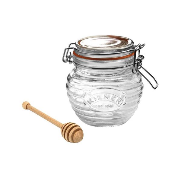 Kilner Clip Top Honey Pot with Dipper