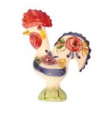 Portugal Imports The Good Luck Rooster 14cm Creme Collection