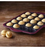 Trudeau Moule à 20 mini-muffins en silicone structuré de Trudeau