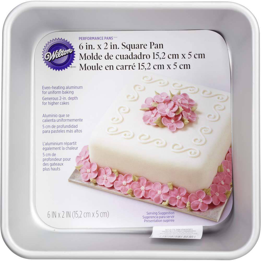 Trend Design 3 Moules à Gâteau - Forme Carrée 20-25-30 cm - Hauteur 8,5 cm  à prix pas cher