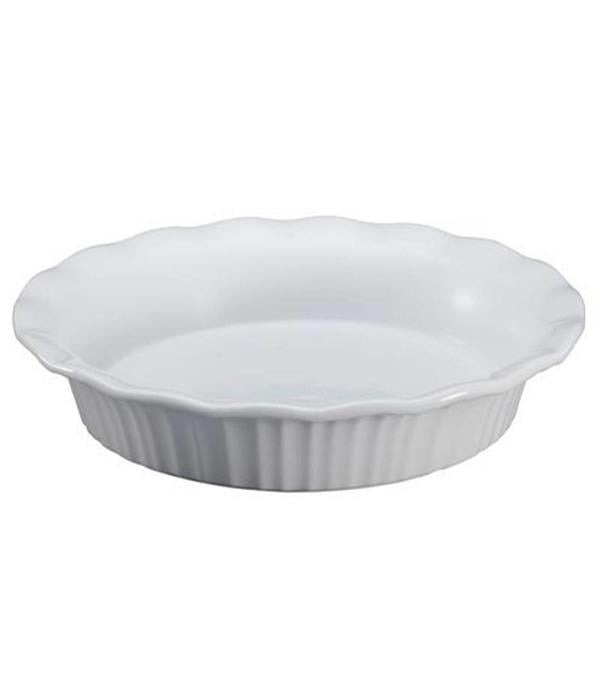 Assiette à tarte de Corningware