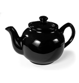 Stoneware 6 Cup Tea Pot - Black