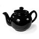 Théière en grès 6 tasses -noir