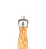 Peugeot Peugeot ''Fidji'' 15 cm Manual Pepper Mill in Olive Wood