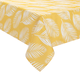 Nappe Imprimée  "Feuilles de palmier" Jaune  60 x 84 po de Safdie