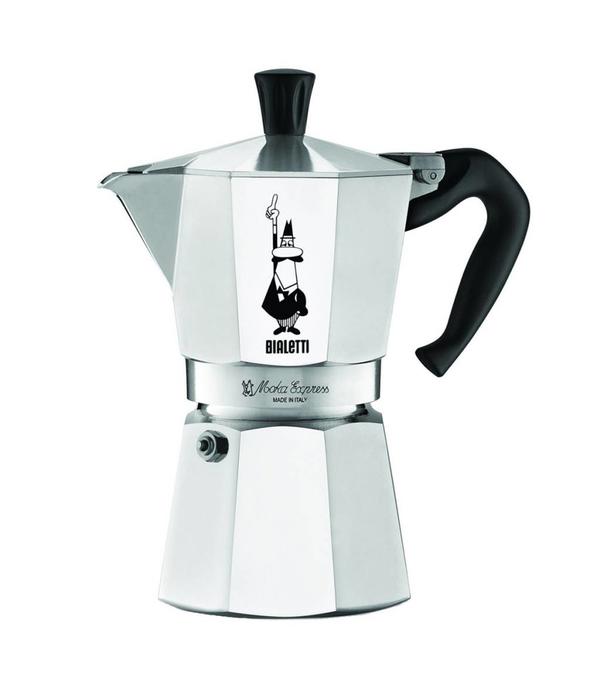 Bialetti 06853 12-Cup Moka Express Espresso Maker - Aluminum