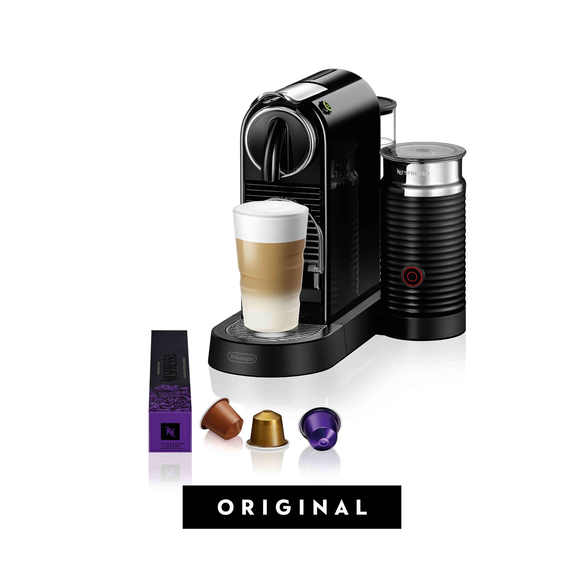 glemme lørdag Kviksølv Nespresso® CitiZ&Milk Espresso Machine by De'Longhi, Black | Ares - Ares  Kitchen and Baking Supplies
