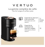 Nespresso Nespresso® Vertuo Next Premium Coffee and Espresso Machine by De'Longhi with Aeroccino, Rose Gold