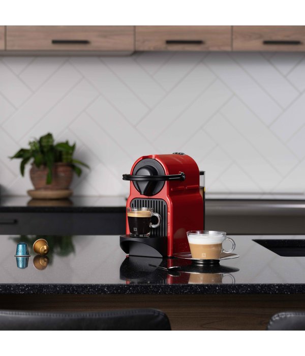 Nespresso® Inissia Espresso Machine by Breville, Red | Ares - Ares Kitchen and Baking