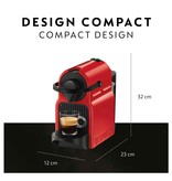 Nespresso Nespresso® Inissia Espresso Machine by Breville, Ruby Red