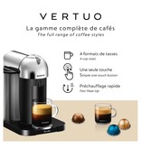 Nespresso Machine à café et espresso Vertuo de Nespresso® par Breville, Chrome