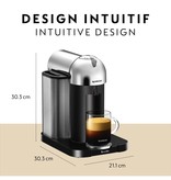 Nespresso Nespresso® Vertuo Coffee and Espresso Machine by Breville, Chrome