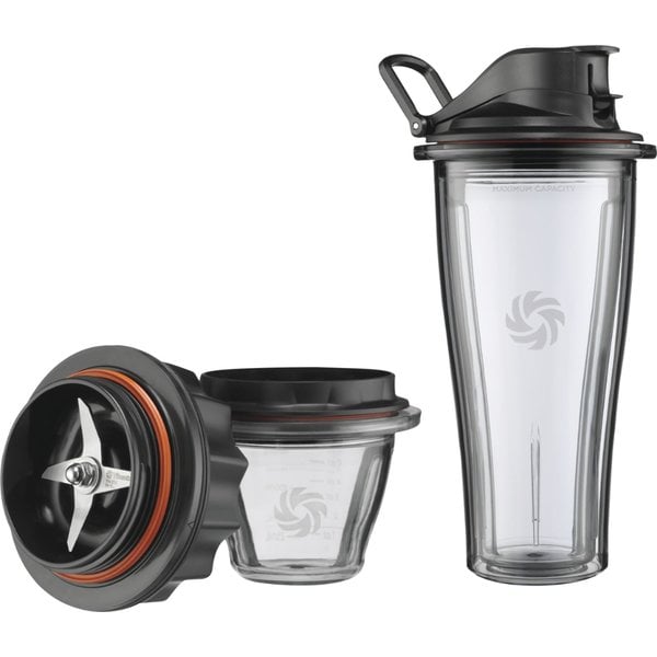 Ensemble de 1 bol 8oz et 1 tasse 20oz + lame pour Ascent de Vitamix( A )