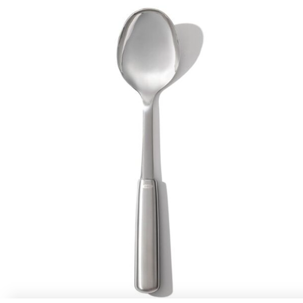 OXO Good Grips 13 Solid High Heat Gray Silicone Spoon 11281400