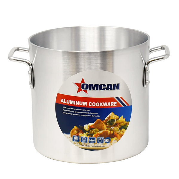 Omcan 12 qt 4mm Aluminum Stock Pot