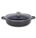 Vitantonio Low Brazier with lid 36 cm