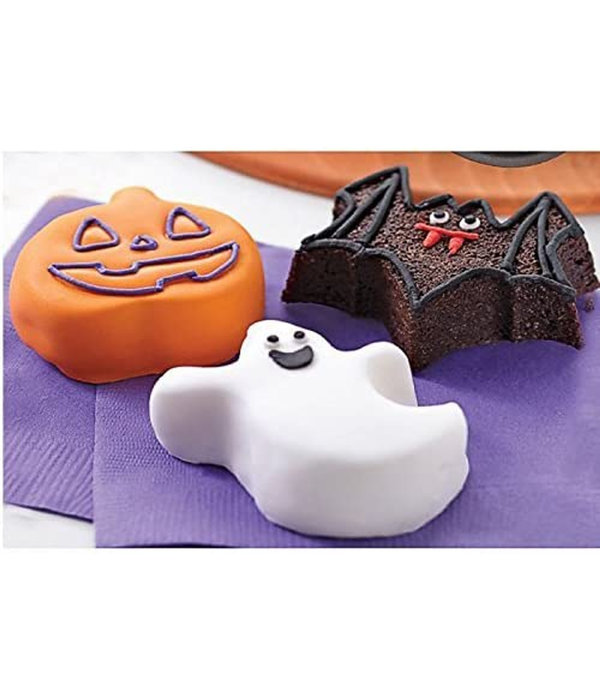 Wilton Moule à mini-gâteaux en silicone Halloween de Wilton