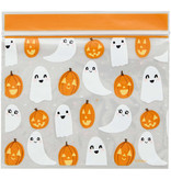 Wilton Wilton Happy Halloween Resealable Ghost and Pumpkin Treat Bags, 20-Count