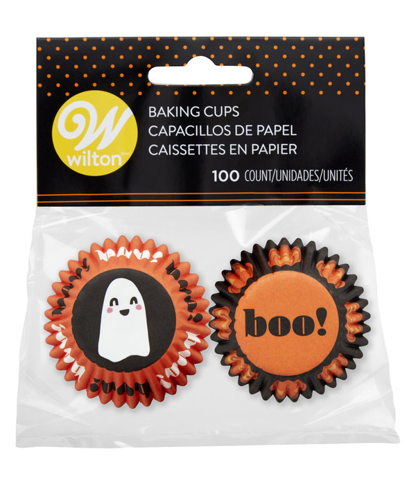Wilton Mini-Caissettes en papier "Boo" pq/100 de Wilton
