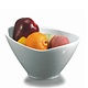 BIA White 2 L Corrugated Bowl, 24cm