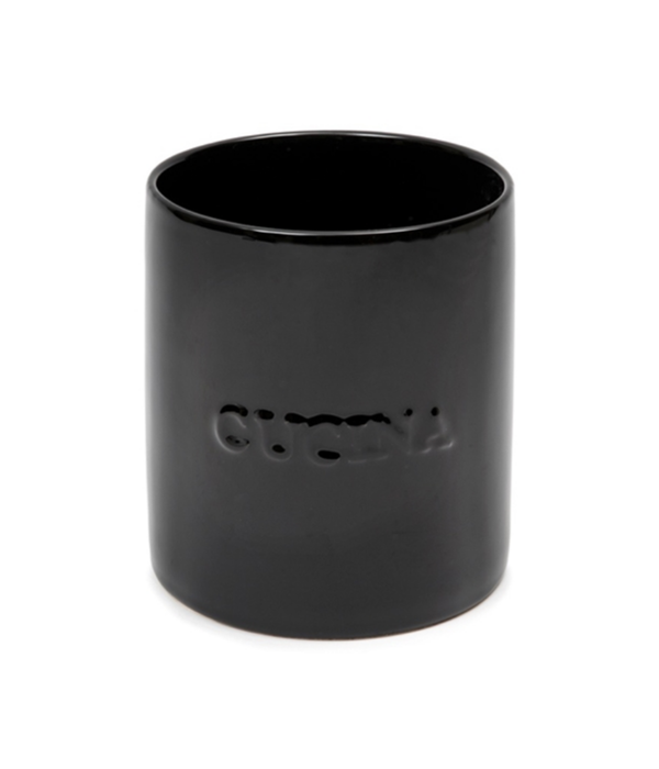 Cucina Utensil Holder Black