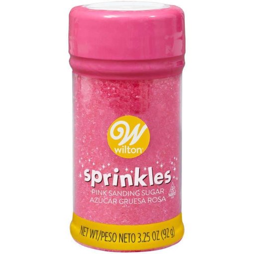 Wilton Wilton Pink Sanding Sugar Sprinkles